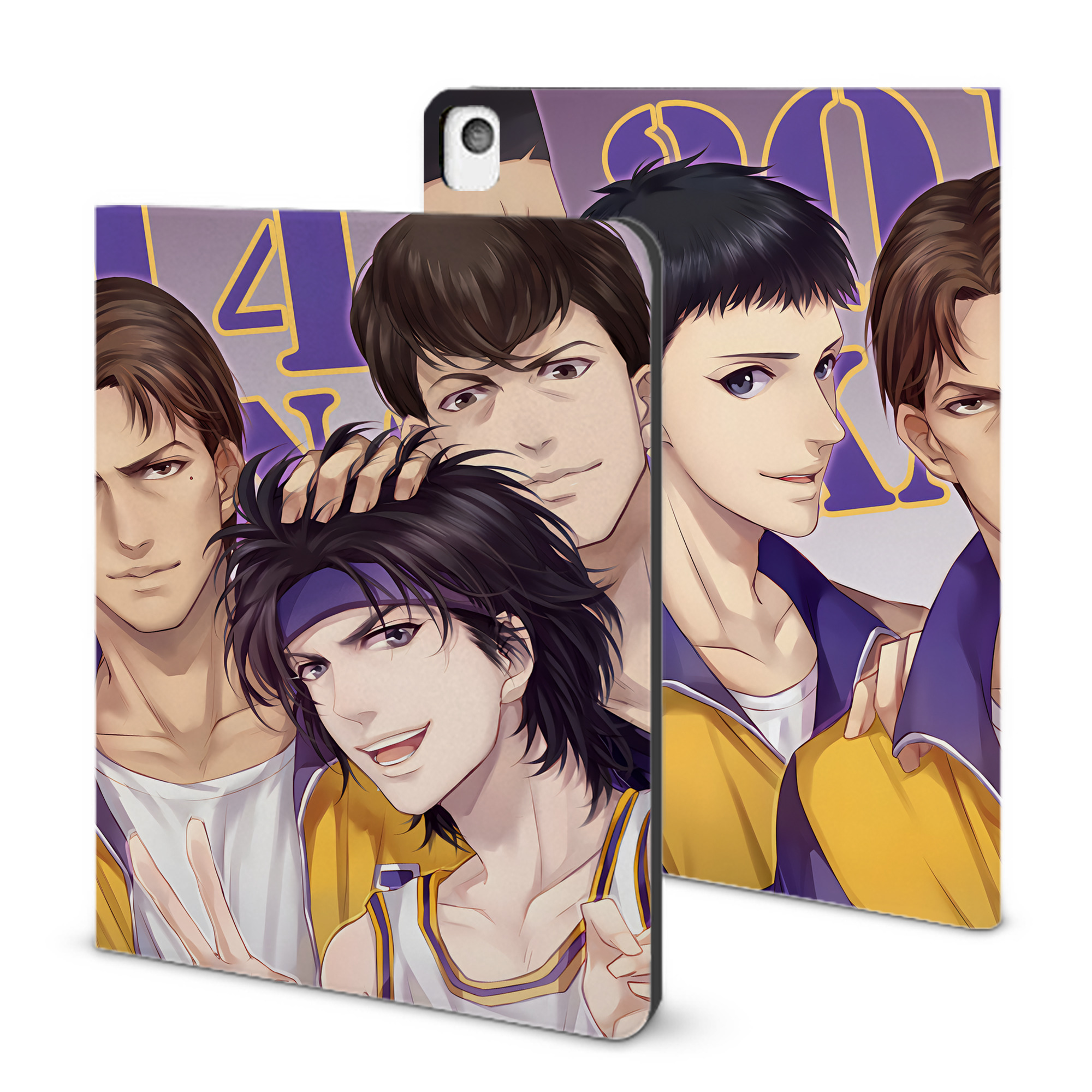 （画像用） SLAM DUNK／スラムダンク IPadケース ペンホルダー付き ブックスタイルデザイン